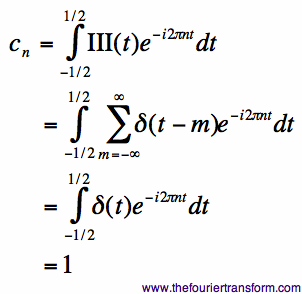 TheFourierTransform.com - The Shah Function